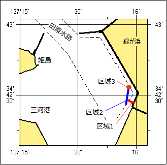 桟橋完成位置図