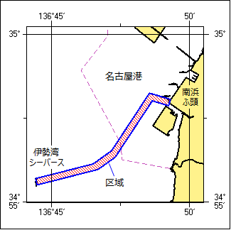 深浅測量位置図