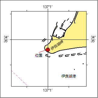 灯台改修工事位置図