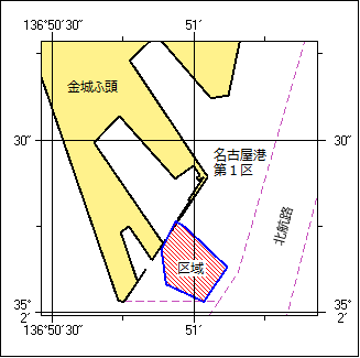 揚土作業位置図