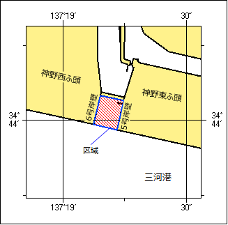 岸壁改修工事等位置図