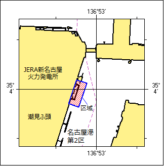 クラゲ防止網設置位置図