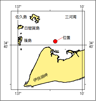 灯浮標一時撤去位置図　　　　　　　　　　　　　　　　　　　　　　　　　　　　　