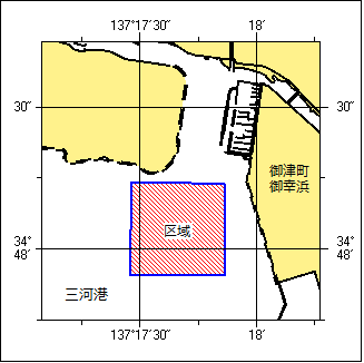 小型船舶操縦訓練位置図