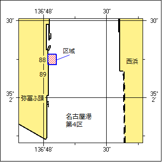 岸壁改良工事位置図