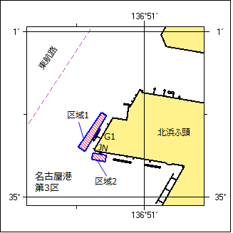 掘下げ作業等位置図