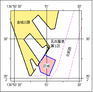 揚土作業位置図