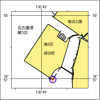 航泊禁止位置図
