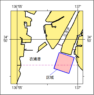 海洋調査位置図
