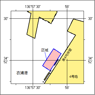 深浅測量位置図