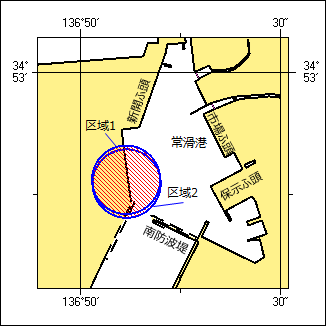 航泊禁止位置図