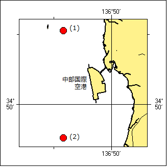 深浅測量位置図