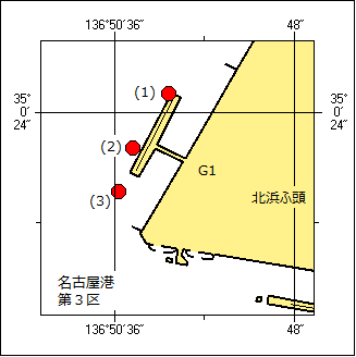 浅所等存在位置図