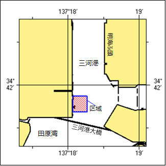 桟橋築造工事位置図