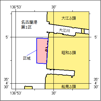 護岸改良工事位置図