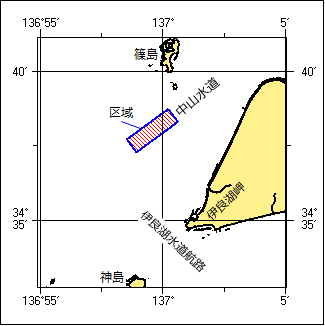 水路測量位置図