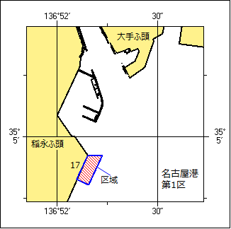 岸壁改良工事位置図