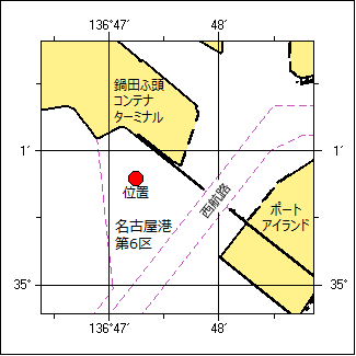 観測機器設置等位置図