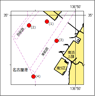 環境調査位置図