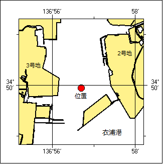 灯浮標移設位置図