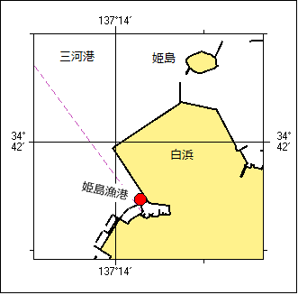 灯台改修工事位置図
