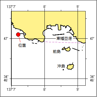 灯台改修工事位置図