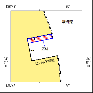 潜水訓練位置図