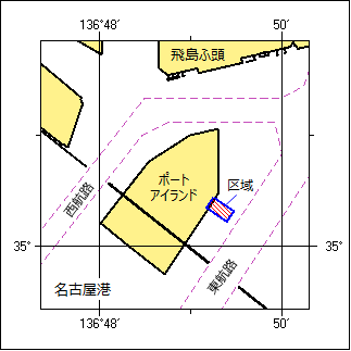 揚土作業位置図