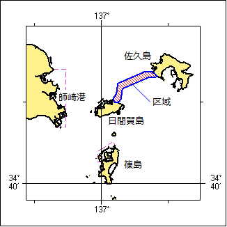 海洋調査位置図