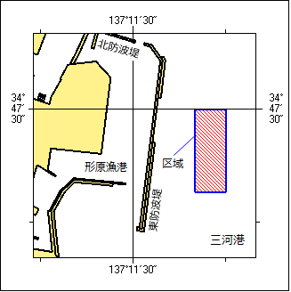 小型船舶操縦訓練位置図