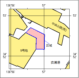 海上行事位置図