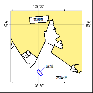 小型船舶操縦訓練位置図