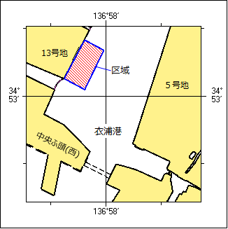海上行事位置図