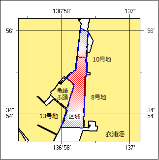 小型船舶操縦訓練位置図