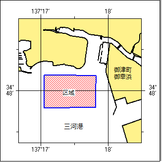 小型船舶操縦訓練位置図