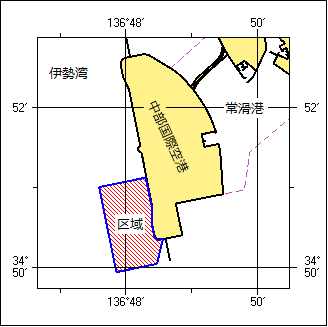 護岸築造工事位置図