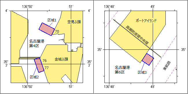 掘下げ作業等位置図