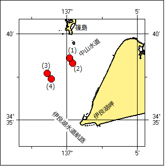 灯標点検作業位置図
