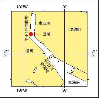 護岸補強工事位置図