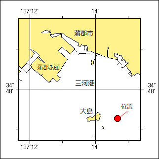 灯付浮標不存在位置図