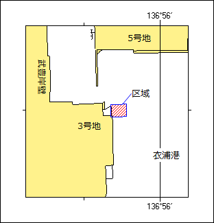 クラゲ防止網設置工事等位置図