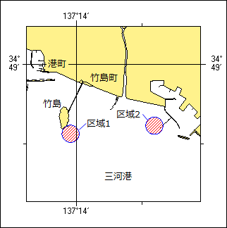 養殖施設設置位置図