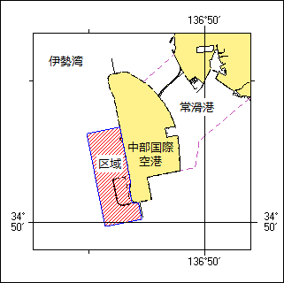 護岸築造工事位置図