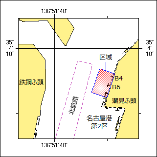 水路測量位置図