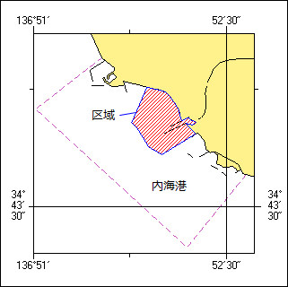 航泊禁止位置図