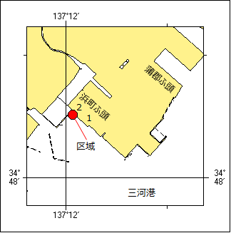 岸壁補修工事位置図