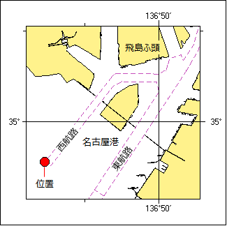 灯標点検作業位置図