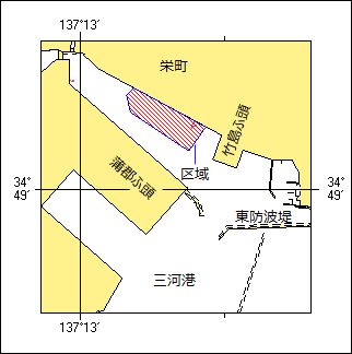 海上行事位置図