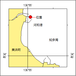 灯台廃止（予告）位置図