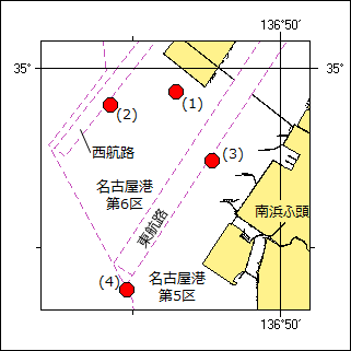 環境調査位置図